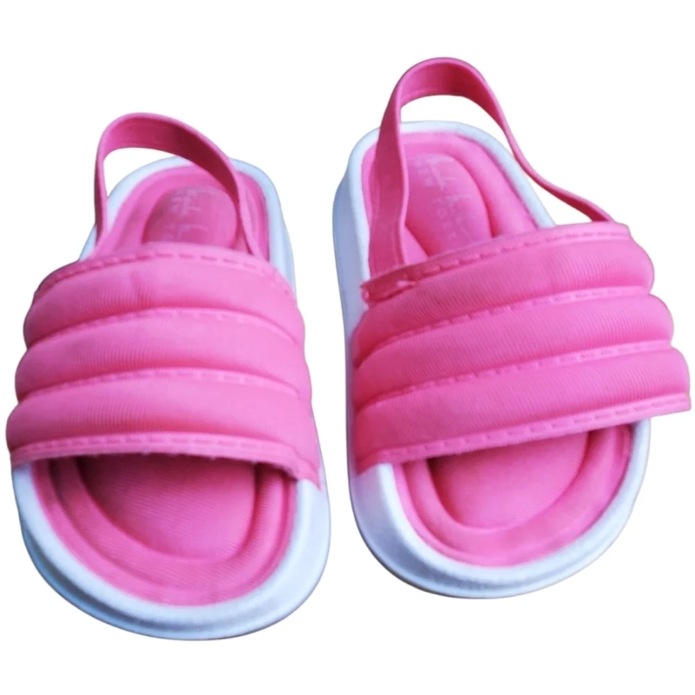 Nicole Miller Pink Baby Sandals. 4